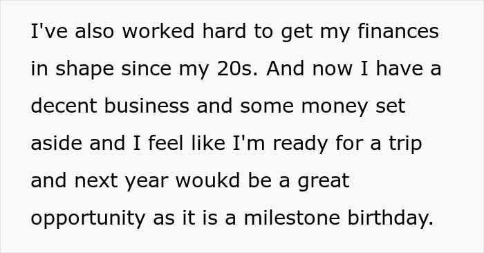 Woman Throws A Fit After BF Ignores Her Financial Turmoil To Throw An International B-Day Trip Woman Throws A Fit After BF Ignores Her Financial Turmoil To Throw An International B-Day Trip