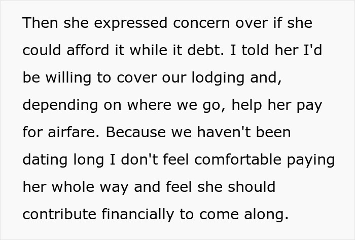 Woman Throws A Fit After BF Ignores Her Financial Turmoil To Throw An International B-Day Trip Woman Throws A Fit After BF Ignores Her Financial Turmoil To Throw An International B-Day Trip