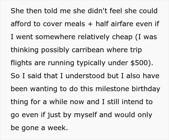 Woman Throws A Fit After BF Ignores Her Financial Turmoil To Throw An International B-Day Trip Woman Throws A Fit After BF Ignores Her Financial Turmoil To Throw An International B-Day Trip