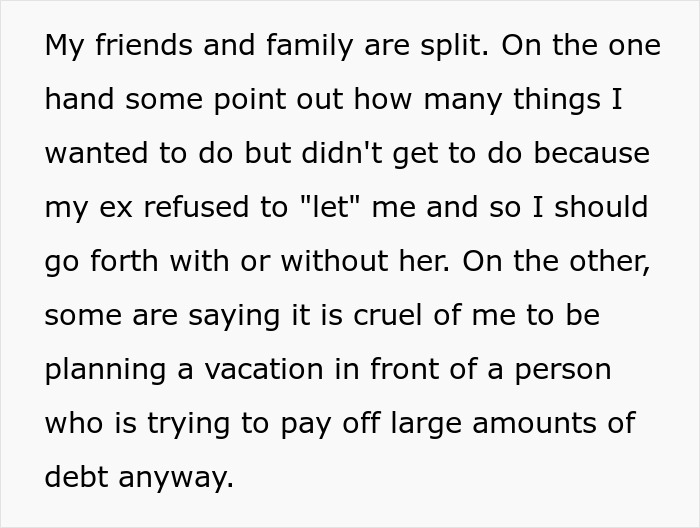 Woman Throws A Fit After BF Ignores Her Financial Turmoil To Throw An International B-Day Trip Woman Throws A Fit After BF Ignores Her Financial Turmoil To Throw An International B-Day Trip