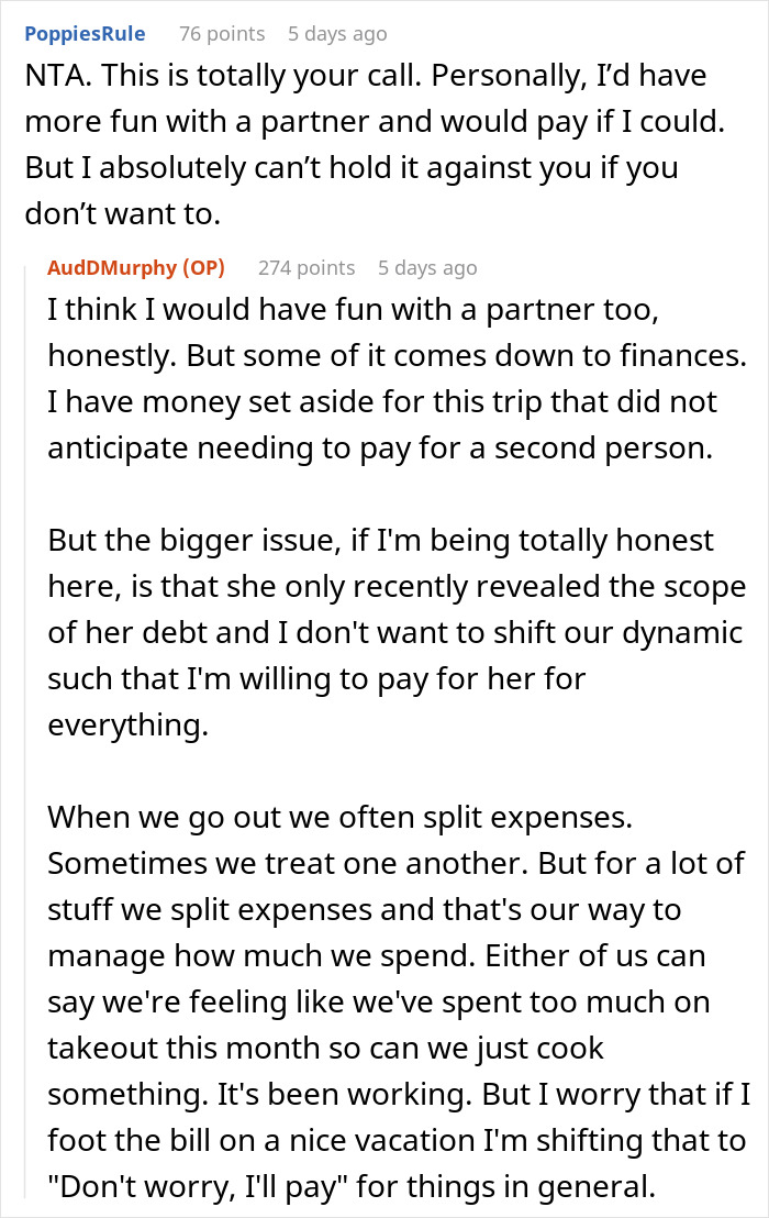 Woman Throws A Fit After BF Ignores Her Financial Turmoil To Throw An International B-Day Trip Woman Throws A Fit After BF Ignores Her Financial Turmoil To Throw An International B-Day Trip