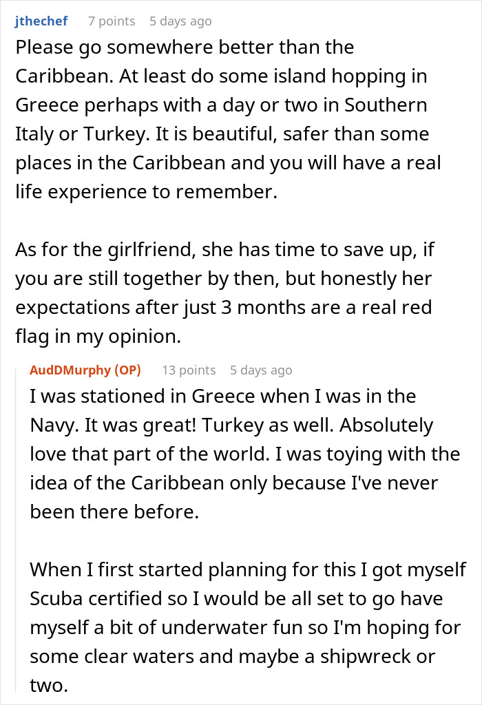 Woman Throws A Fit After BF Ignores Her Financial Turmoil To Throw An International B-Day Trip Woman Throws A Fit After BF Ignores Her Financial Turmoil To Throw An International B-Day Trip