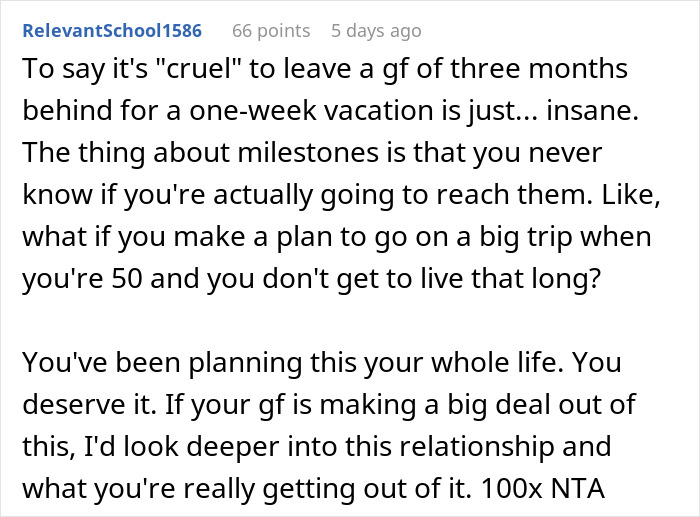 Woman Throws A Fit After BF Ignores Her Financial Turmoil To Throw An International B-Day Trip Woman Throws A Fit After BF Ignores Her Financial Turmoil To Throw An International B-Day Trip