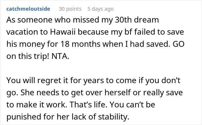 Woman Throws A Fit After BF Ignores Her Financial Turmoil To Throw An International B-Day Trip Woman Throws A Fit After BF Ignores Her Financial Turmoil To Throw An International B-Day Trip