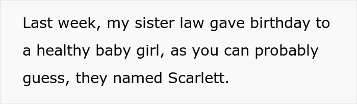 “[Am I The Jerk] For Walking Out Of The Room After My Brother Told Me The Name Of His Baby?”