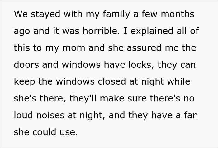 Man Spends $1,000 On An Airbnb After His Parents Ignored His GF’s Sleeping Needs For 2 Days Man Spends $1,000 On An Airbnb After His Parents Ignored His GF’s Sleeping Needs For 2 Days