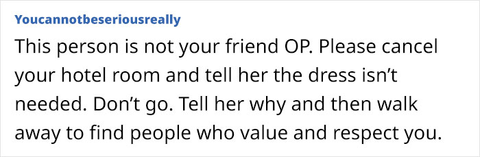 Bride Places Incomprehensible Demands On Her Best Friend Of 25 Years, Destroys Their Friendship Bride Places Incomprehensible Demands On Her Best Friend Of 25 Years, Destroys Their Friendship