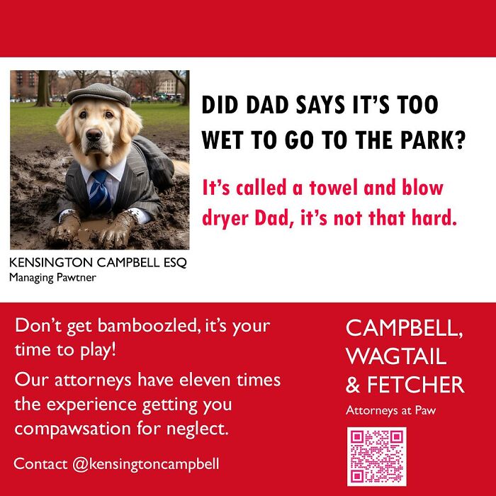 A Series Of Parody Ads For All The Dogs Seeking Attorney Services By Kensington Campbell (26 New Pics) A Series Of Parody Ads For All The Dogs Seeking Attorney Services By Kensington Campbell (26 New Pics)