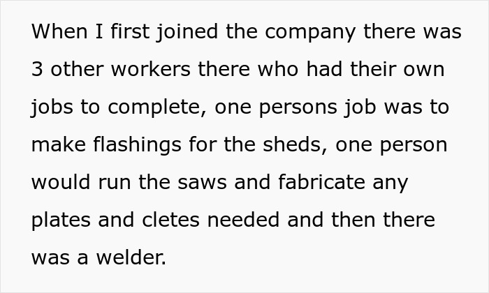 Man Refuses To Do Anything Not On His Job Description As He Was Told, The Business Has To Close