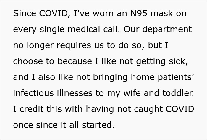 Boomer Demands Paramedics Take Off Their Masks Before Helping Him, So They Just Leave Boomer Demands Paramedics Take Off Their Masks Before Helping Him, So They Just Leave