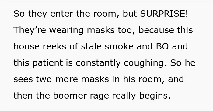 Boomer Demands Paramedics Take Off Their Masks Before Helping Him, So They Just Leave Boomer Demands Paramedics Take Off Their Masks Before Helping Him, So They Just Leave