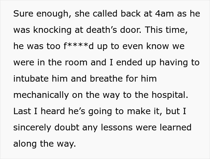 Boomer Demands Paramedics Take Off Their Masks Before Helping Him, So They Just Leave Boomer Demands Paramedics Take Off Their Masks Before Helping Him, So They Just Leave