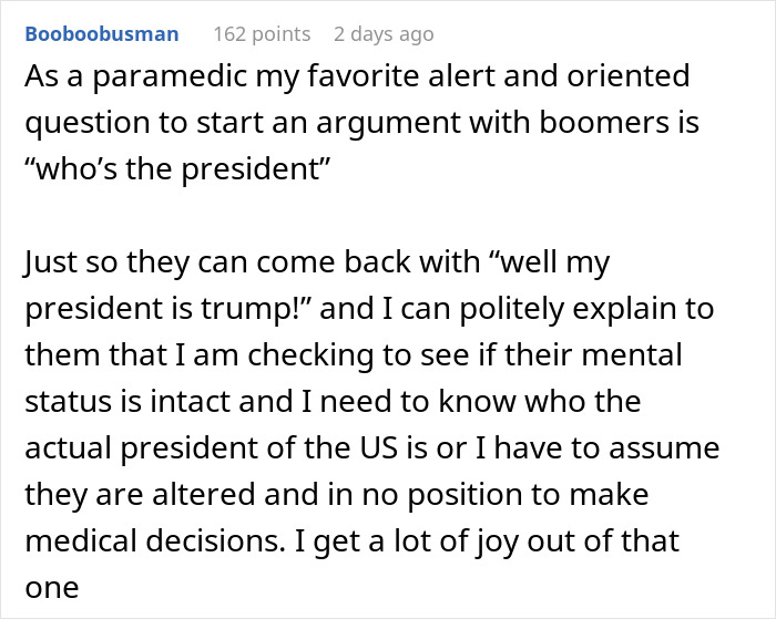 Boomer Demands Paramedics Take Off Their Masks Before Helping Him, So They Just Leave Boomer Demands Paramedics Take Off Their Masks Before Helping Him, So They Just Leave