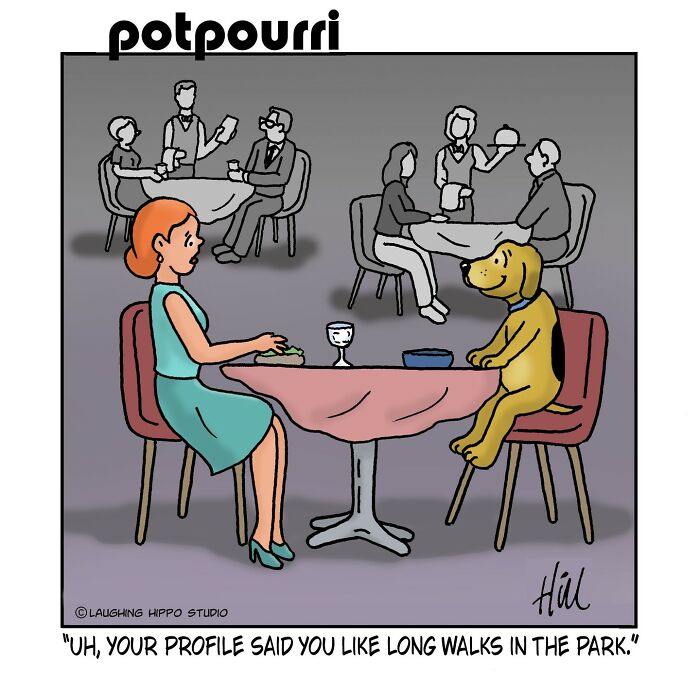 30 Witty One-Panel Comics By ‘Laughing Hippo Studio’ (New Pics) 30 Witty One-Panel Comics By ‘Laughing Hippo Studio’ (New Pics)