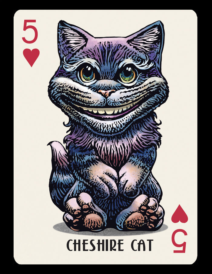 Artist Illustrates Card Decks Inspired By Famous People Or Characters That Pose As Dogs Or Cats (24 Pics) Artist Illustrates Card Decks Inspired By Famous People Or Characters That Pose As Dogs Or Cats (24 Pics)