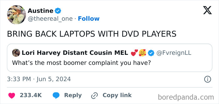 30 “Boomer Complaints” From Young People Proving That The Old Generation Has A Point 30 “Boomer Complaints” From Young People Proving That The Old Generation Has A Point