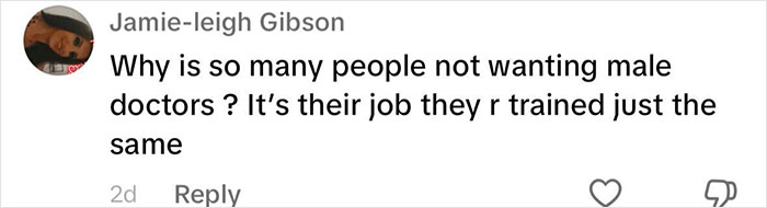 Woman Sparks Controversy After Refusing To Be Operated On By Room Of Men Woman Sparks Controversy After Refusing To Be Operated On By Room Of Men