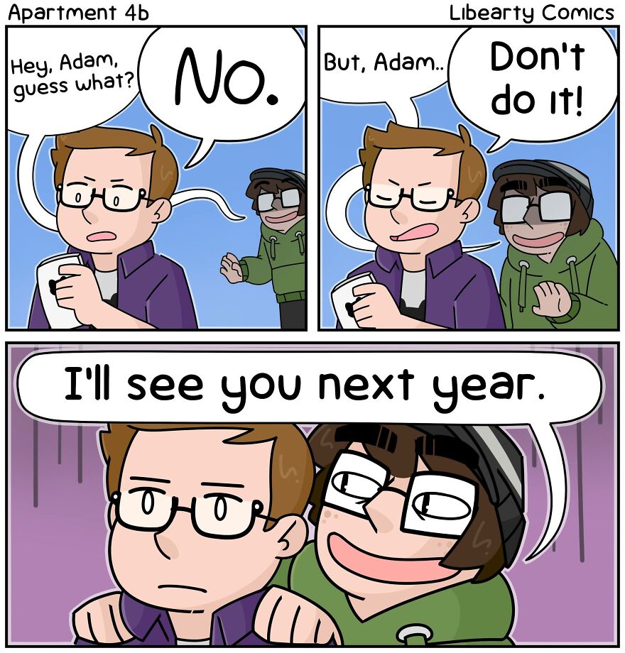 This Artist Illustrates Their Family Life In Apartment 4B In These 68 New Comics