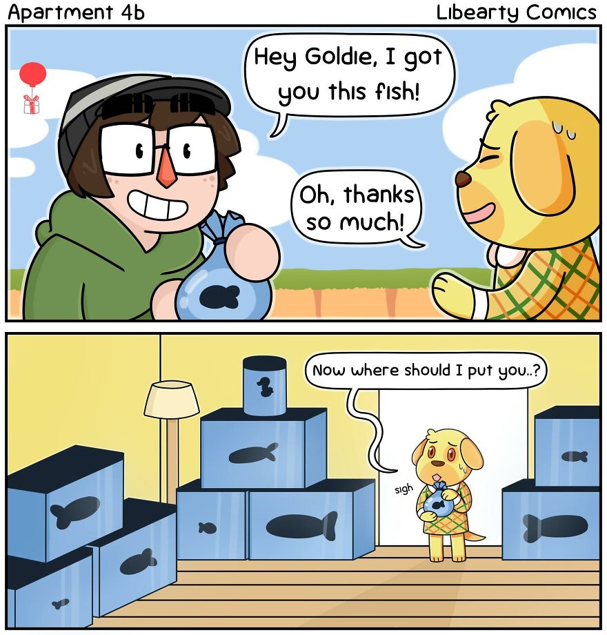 This Artist Illustrates Their Family Life In Apartment 4B In These 68 New Comics