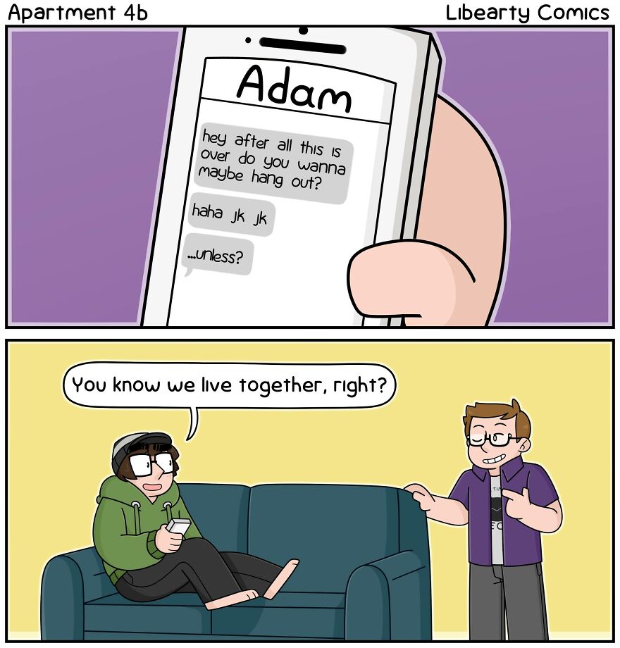 This Artist Illustrates Their Family Life In Apartment 4B In These 68 New Comics