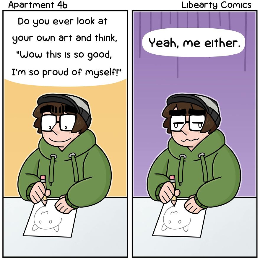 This Artist Illustrates Their Family Life In Apartment 4B In These 68 New Comics