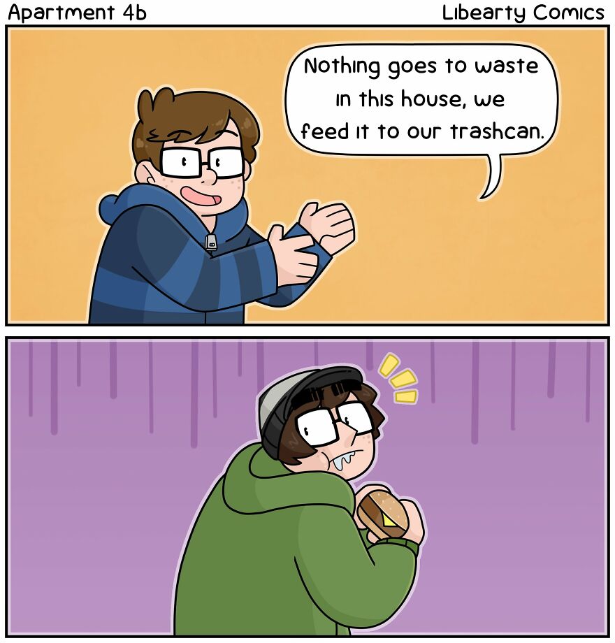 This Artist Illustrates Their Family Life In Apartment 4B In These 68 New Comics