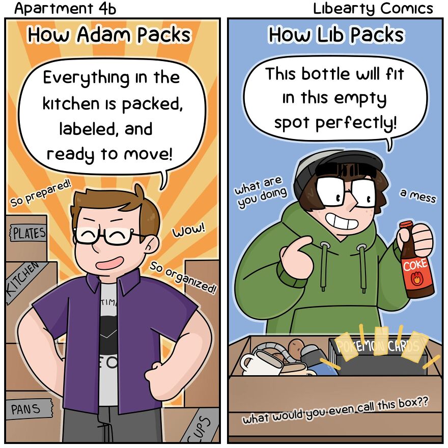 This Artist Illustrates Their Family Life In Apartment 4B In These 68 New Comics