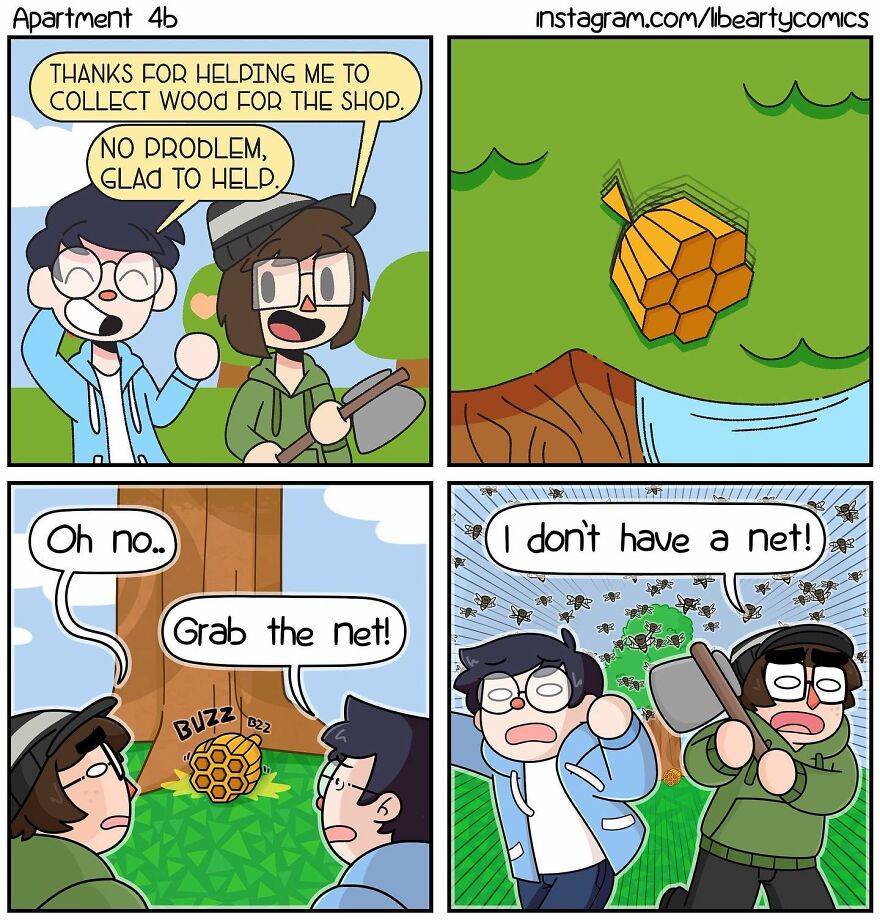 This Artist Illustrates Their Family Life In Apartment 4B In These 68 New Comics