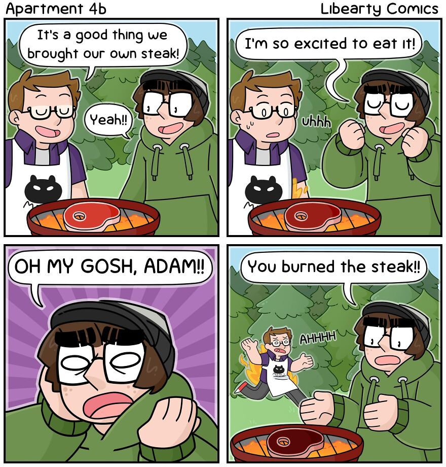 This Artist Illustrates Their Family Life In Apartment 4B In These 68 New Comics This Artist Illustrates Their Family Life In Apartment 4B In These 68 New Comics