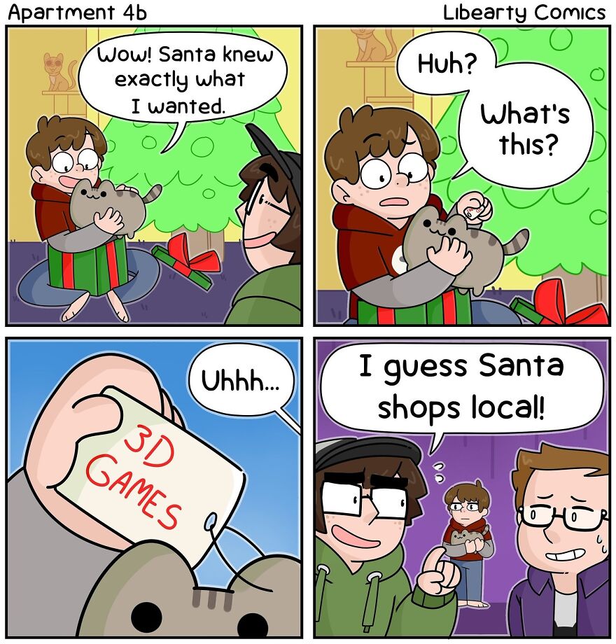 This Artist Illustrates Their Family Life In Apartment 4B In These 68 New Comics