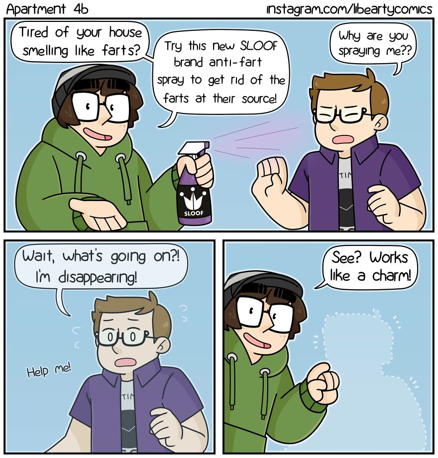 This Artist Illustrates Their Family Life In Apartment 4B In These 68 New Comics