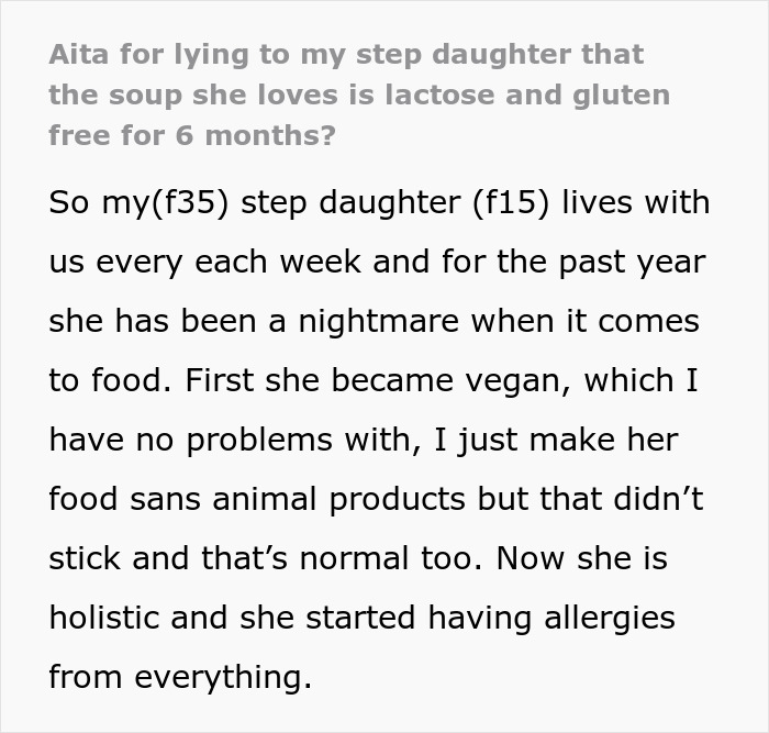 Woman Exposes Stepdaughter’s Fake Allergies, Leading To Family Rift And Legal Battle