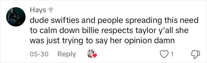 Billie Eilish’s Manager Appears To Confirm Taylor Swift Feud In Deleted Tweet Billie Eilish’s Manager Appears To Confirm Taylor Swift Feud In Deleted Tweet