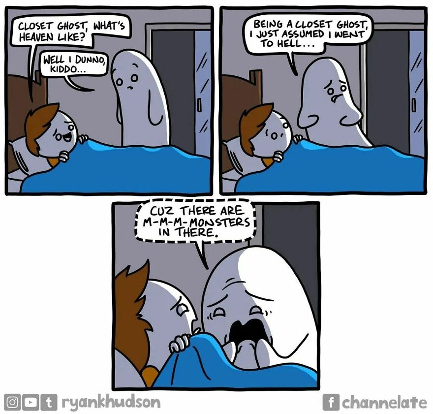 30 Comics By Ryan Hudson With Unexpectedly Dark Conclusions (New Pics)