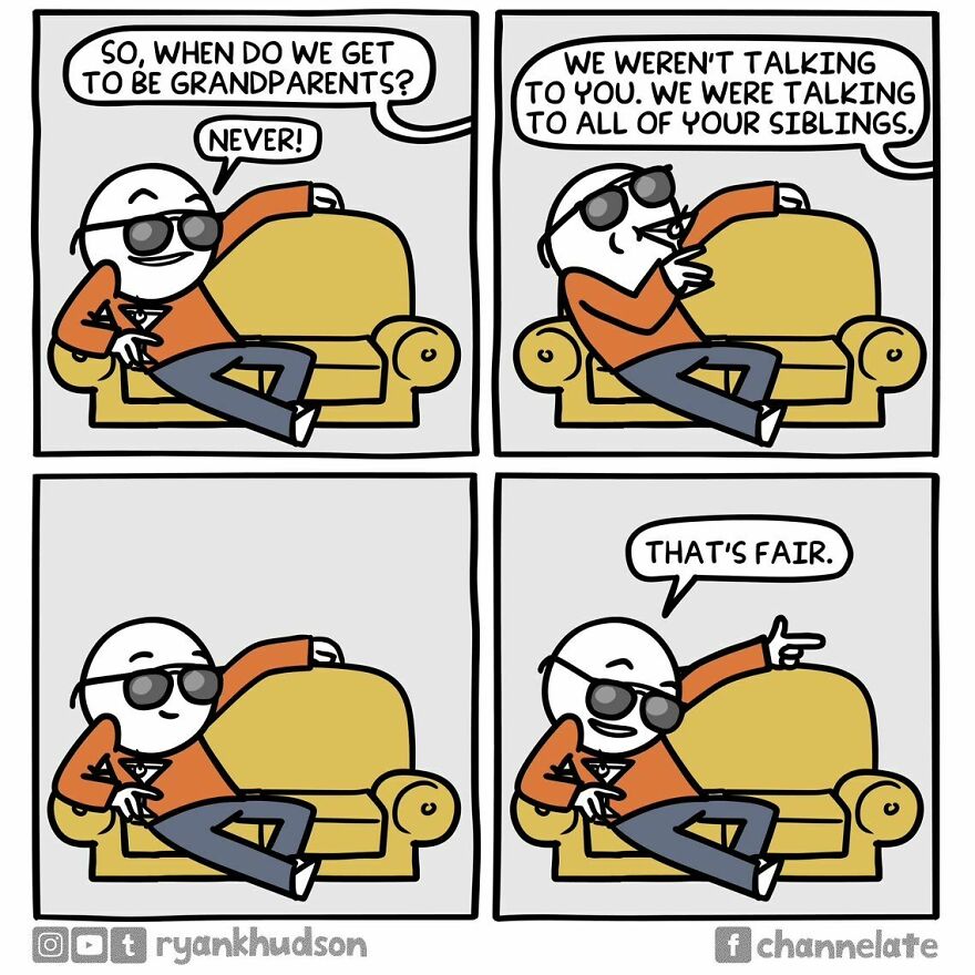 30 Comics By Ryan Hudson With Unexpectedly Dark Conclusions (New Pics)