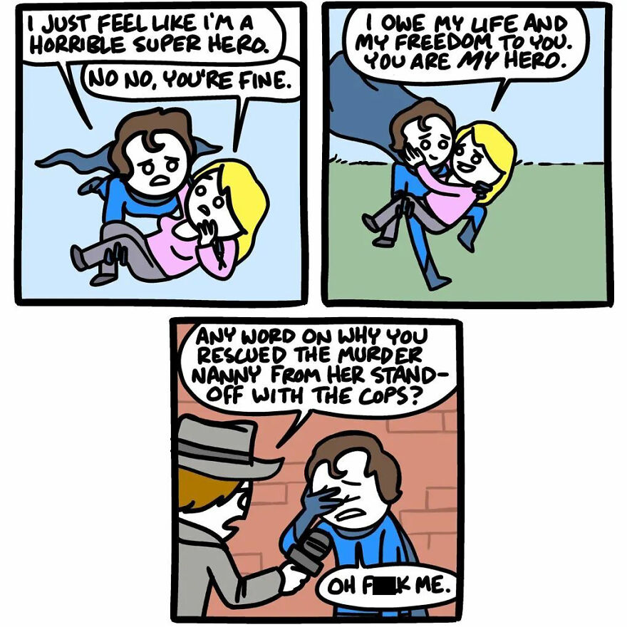 30 Comics By Ryan Hudson With Unexpectedly Dark Conclusions (New Pics)