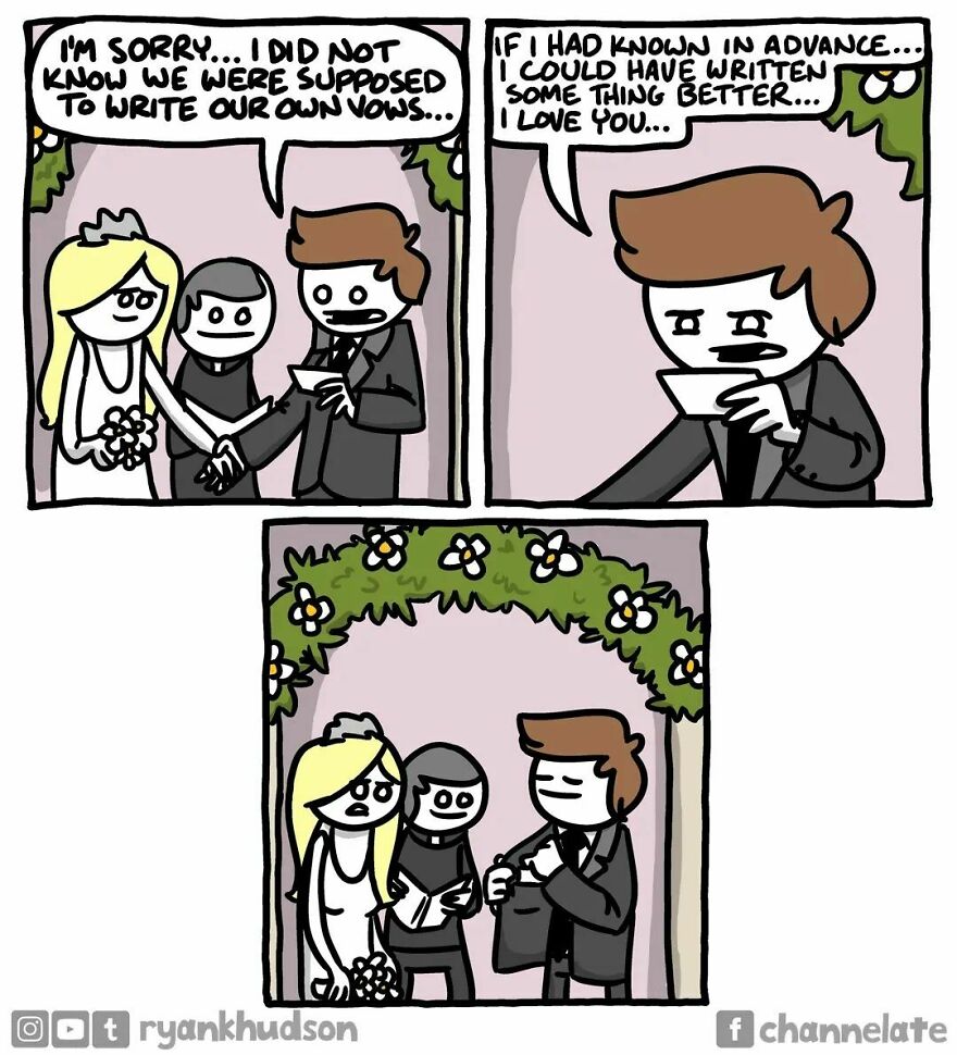 30 Comics By Ryan Hudson With Unexpectedly Dark Conclusions (New Pics)