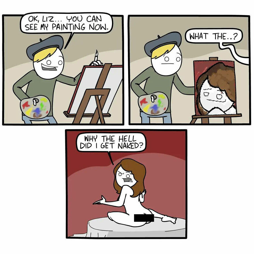 30 Comics By Ryan Hudson With Unexpectedly Dark Conclusions (New Pics)