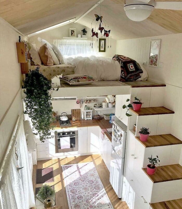 People Who Live In Small Homes Gather In This Online Group To Share Their Living Spaces (30 Pics)