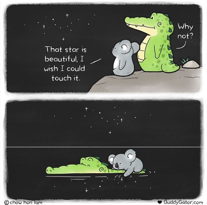 25 Charming Comics About The Fun Adventures Of A Friendly Alligator By Chow Hon Lam 25 Charming Comics About The Fun Adventures Of A Friendly Alligator By Chow Hon Lam