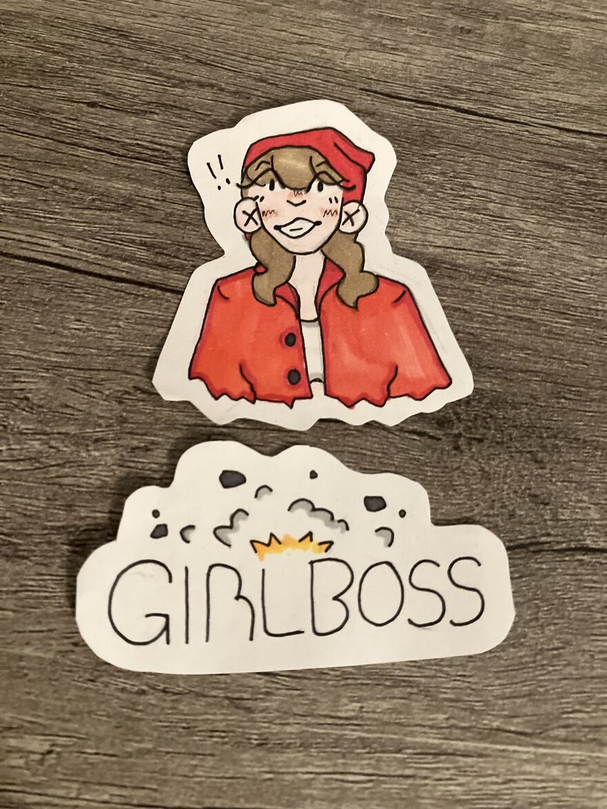 16 Handmade Stickers That I Created 16 Handmade Stickers That I Created