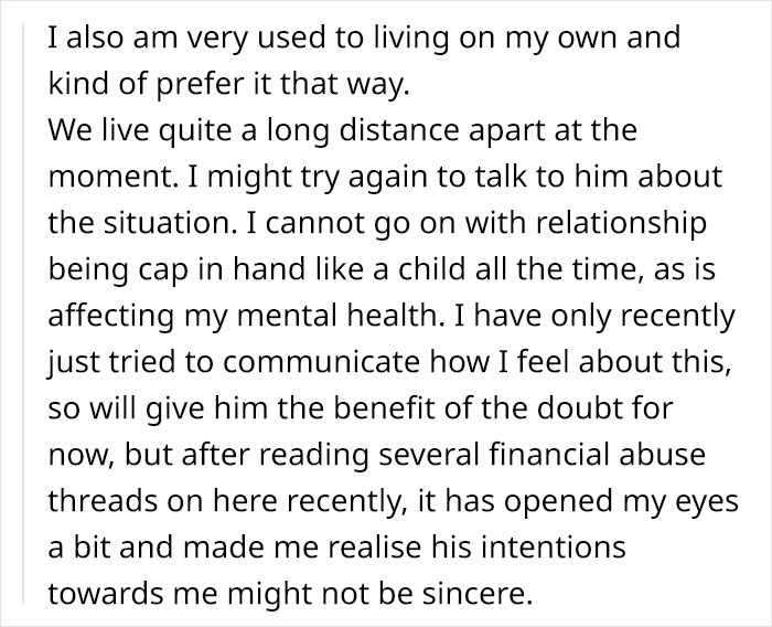 Woman Furious After Internet Turns The Tables On Her And Says She’s Financially Controlling Her BF Woman Furious After Internet Turns The Tables On Her And Says She’s Financially Controlling Her BF