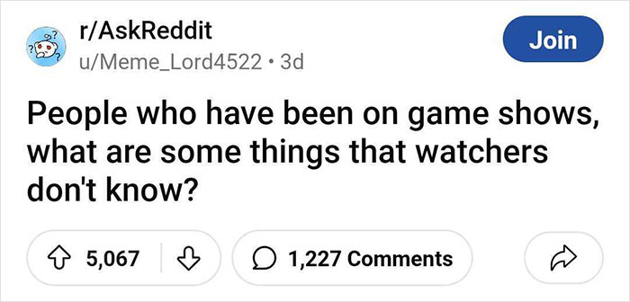 &ldquo;The Host Was A Jerk&rdquo;: 30 People Who Have Been On Game Shows Expose Off-Screen Secrets