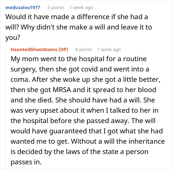 Man Regrets Screwing Over Stepdaughter Over Inheritance After She Ruins His Reputation