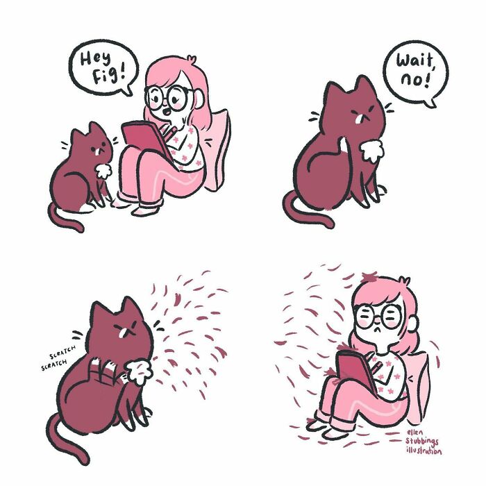 Life With Cats: 28 Cozy Comics Illustrated By This Artist Life With Cats: 28 Cozy Comics Illustrated By This Artist