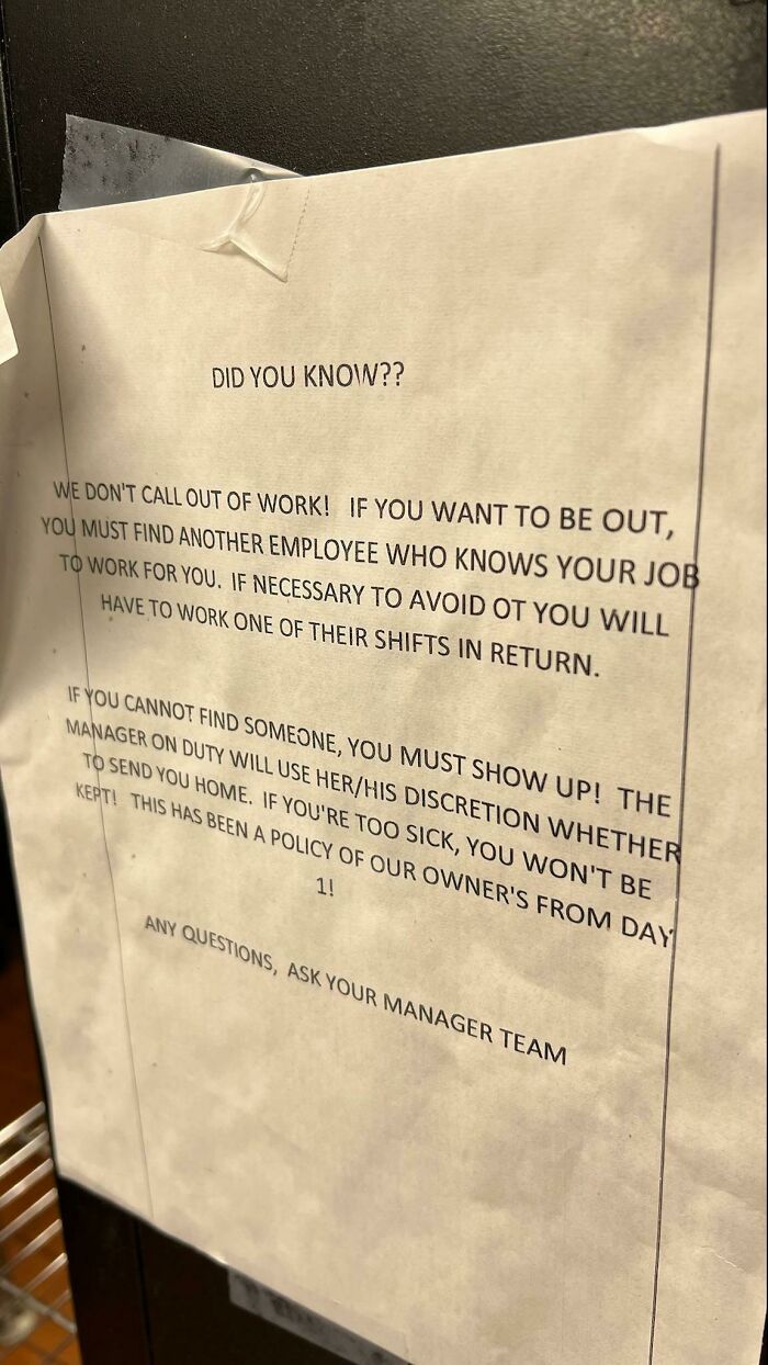 30 Employees Share The Absurd Things They Were Banned From Doing That Made Their Blood Boil