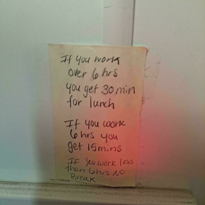 30 Employees Share The Absurd Things They Were Banned From Doing That Made Their Blood Boil