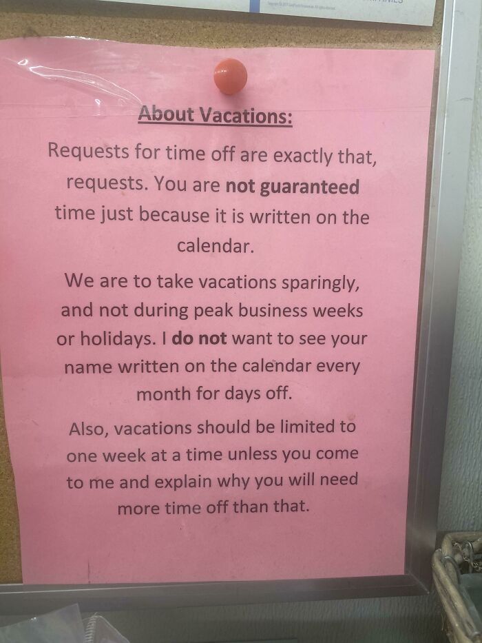30 Employees Share The Absurd Things They Were Banned From Doing That Made Their Blood Boil
