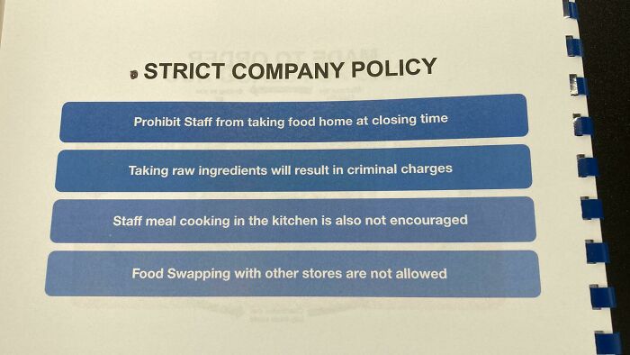 30 Employees Share The Absurd Things They Were Banned From Doing That Made Their Blood Boil