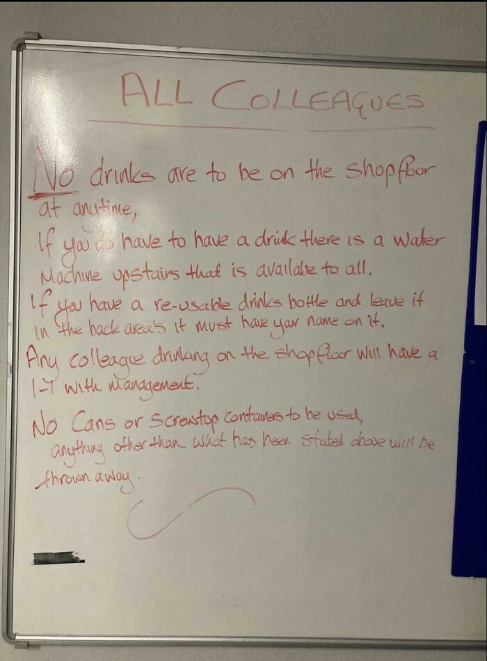 30 Employees Share The Absurd Things They Were Banned From Doing That Made Their Blood Boil